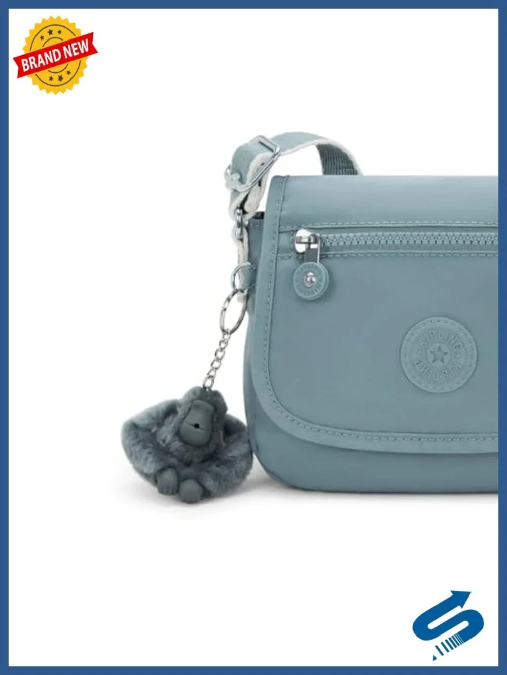 Kipling Sabian Crossbody Mini Bag - Water Resistant Nylon